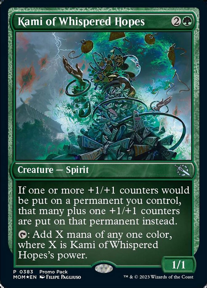 Kami of Whispered Hopes 383 (Promo Pack: March of the Machine)  - Foil | Good Games Adelaide SA