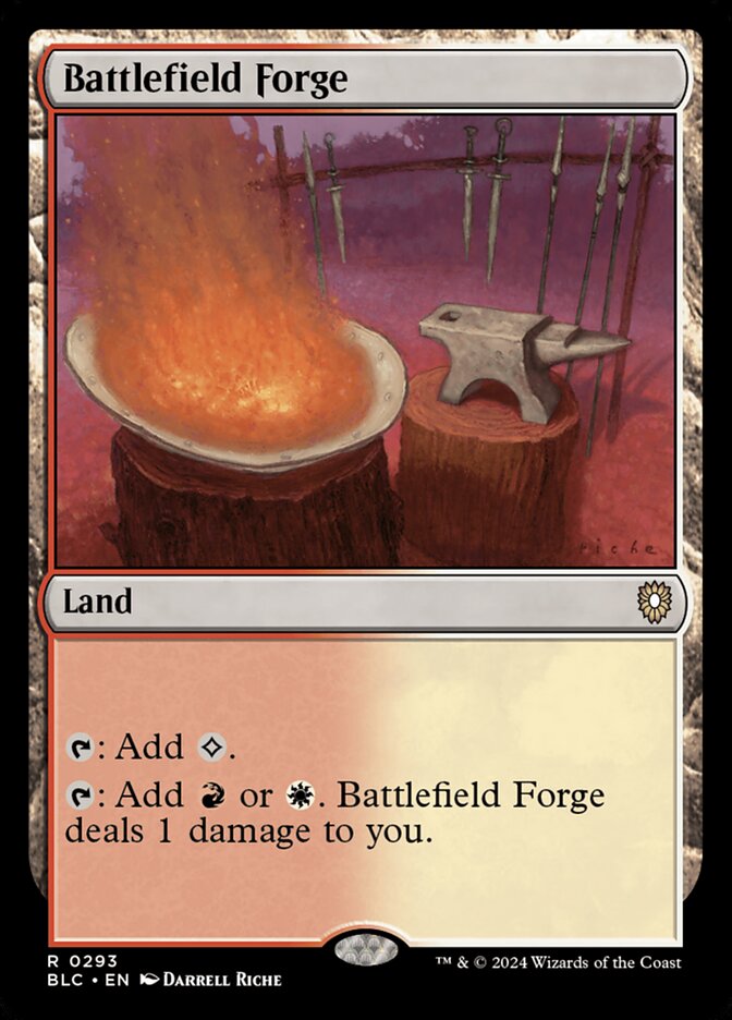 Battlefield Forge 293 (Commander: Bloomburrow)  | Good Games Adelaide SA