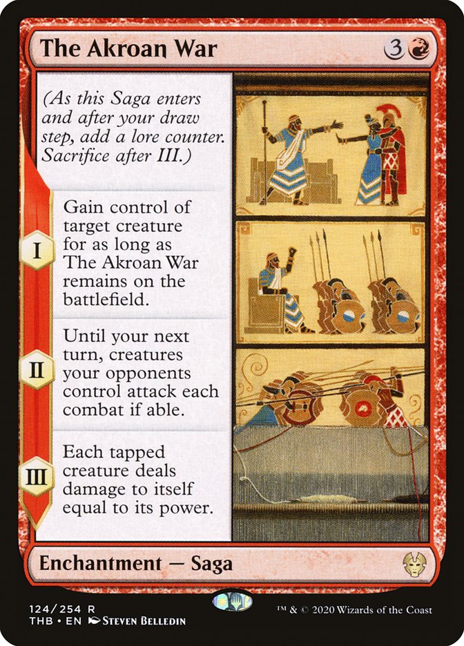 The Akroan War 124 (Theros Beyond Death)  - Foil | Good Games Adelaide SA