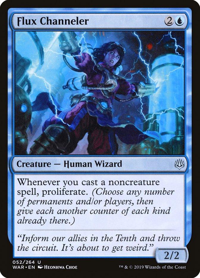Flux Channeler 52 (War of the Spark)  - Foil | Good Games Adelaide SA