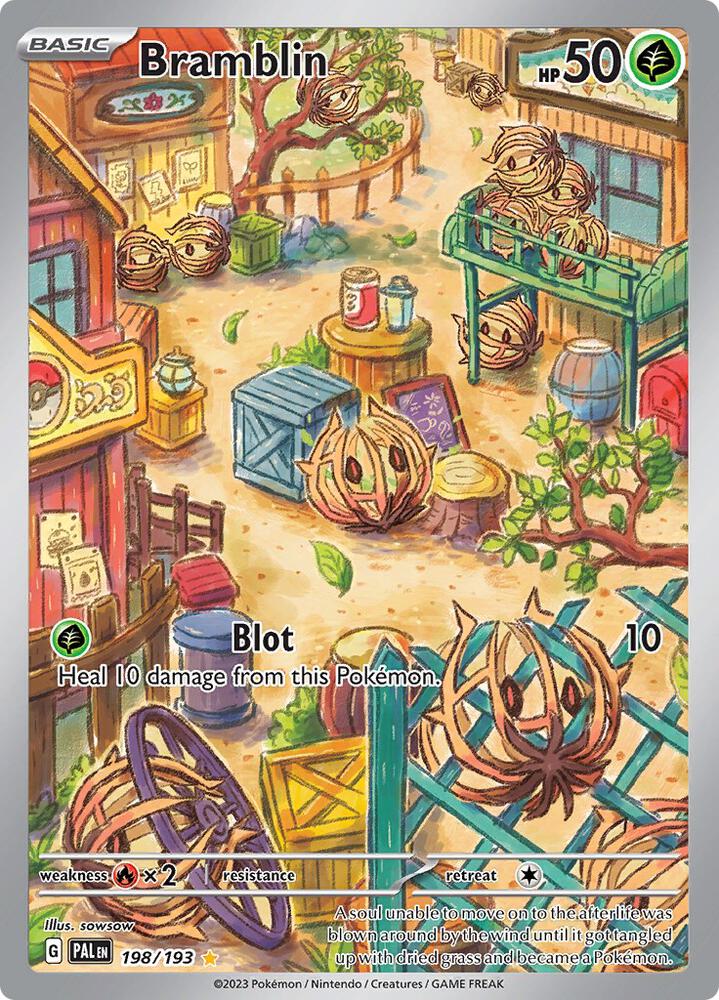 Bramblin 198/193 (SV02: Paldea Evolved)  - Holofoil | Good Games Adelaide SA