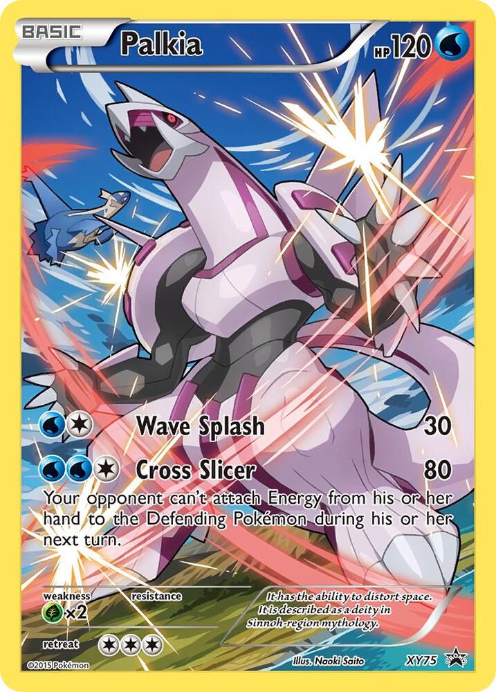 Palkia Full Art Promo XY75 (XY Promos)  - Holofoil | Good Games Adelaide SA
