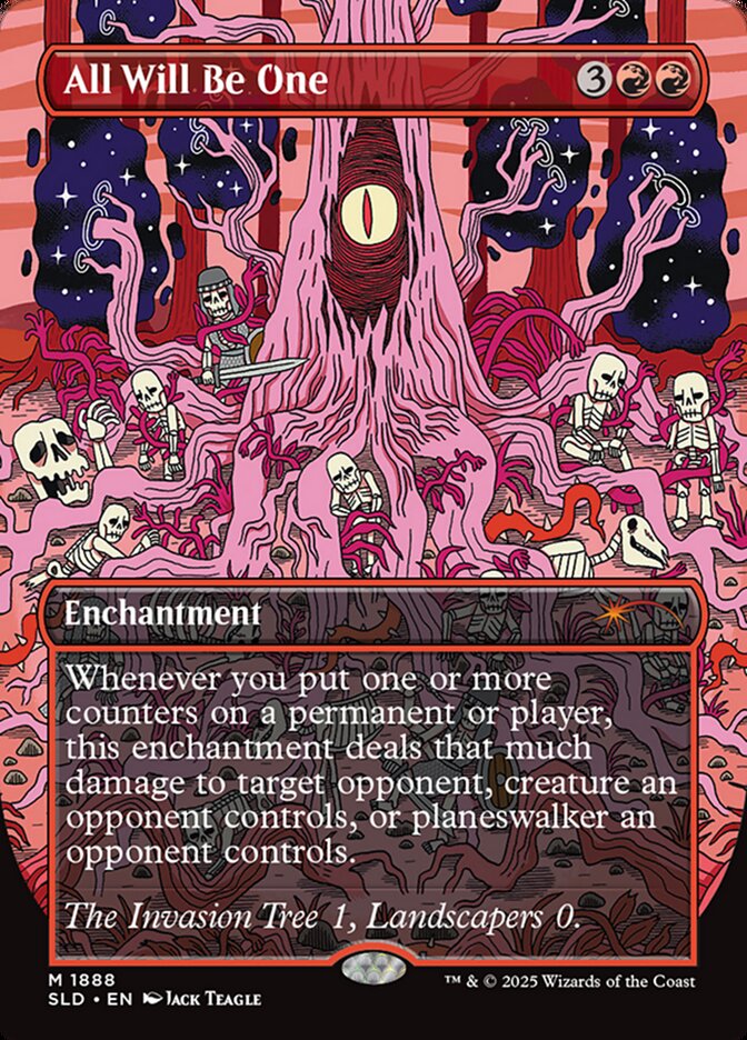 All Will Be One 1888 (Secret Lair Drop Series)  - Foil | Good Games Adelaide SA