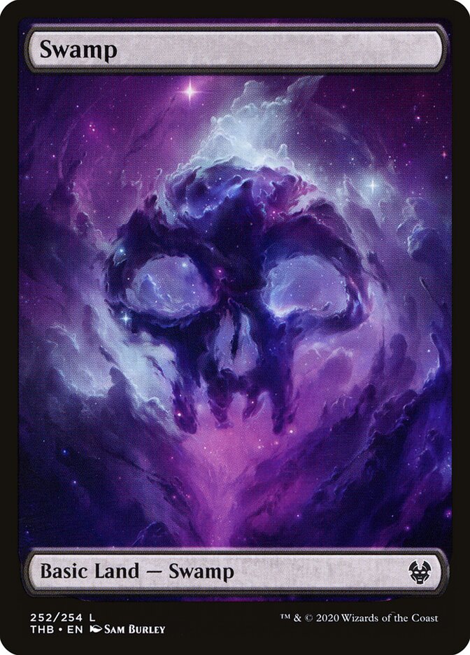Swamp 252 (Theros Beyond Death)  - Foil | Good Games Adelaide SA