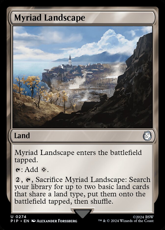 Myriad Landscape 274 (Universes Beyond: Fallout)  | Good Games Adelaide SA