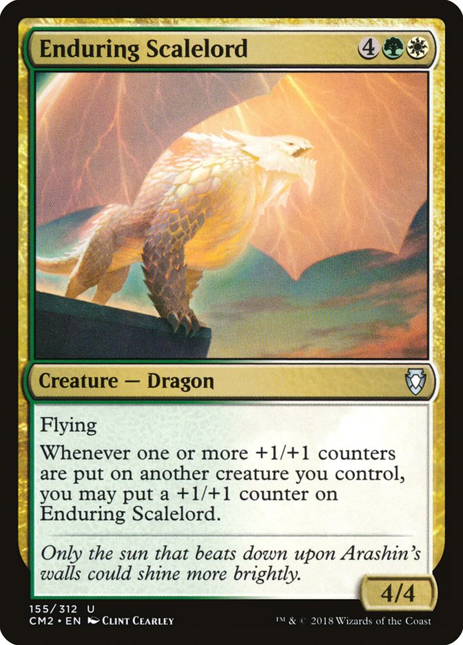 Enduring Scalelord 155 (Commander Anthology Volume II)  | Good Games Adelaide SA