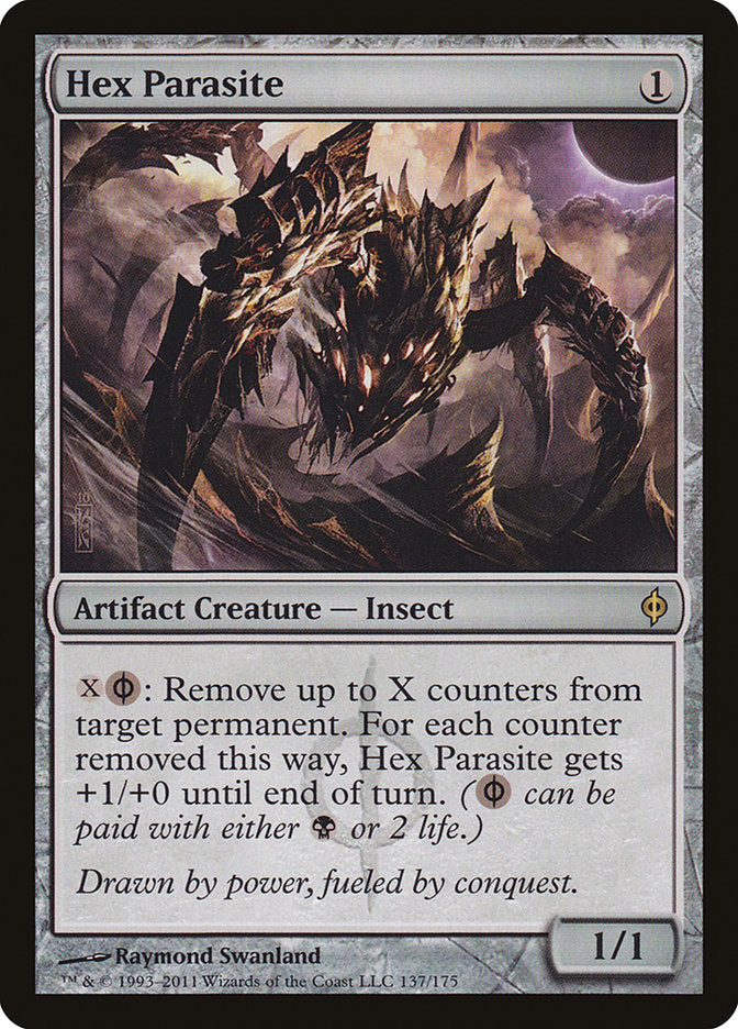 Hex Parasite 137 (New Phyrexia)  - Foil | Good Games Adelaide SA