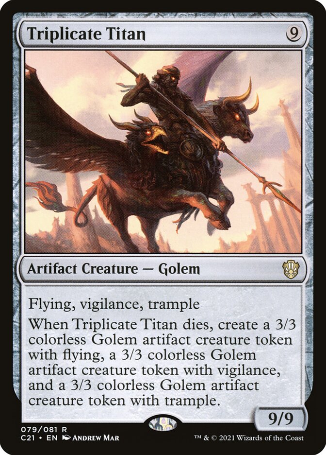 Triplicate Titan 79 (Commander 2021)  | Good Games Adelaide SA