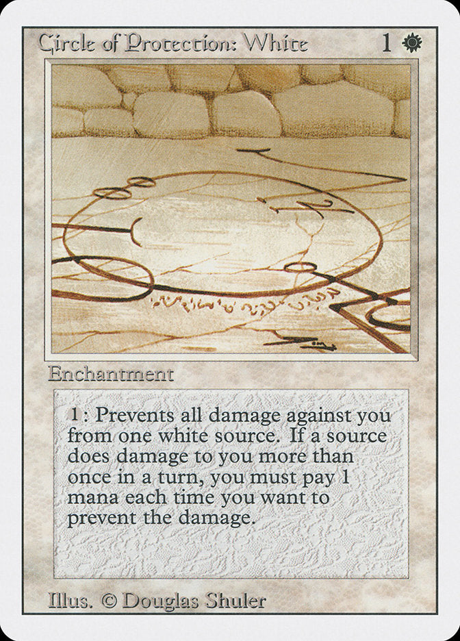Circle of Protection: White  (Revised Edition)  | Good Games Adelaide SA