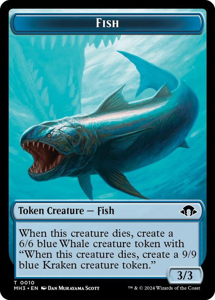 Fish Token 10 (Modern Horizons 3)  | Good Games Adelaide SA