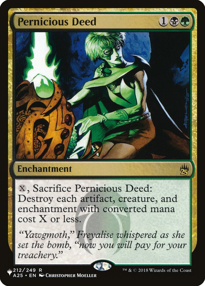 Pernicious Deed 212/249 (The List Reprints)  | Good Games Adelaide SA