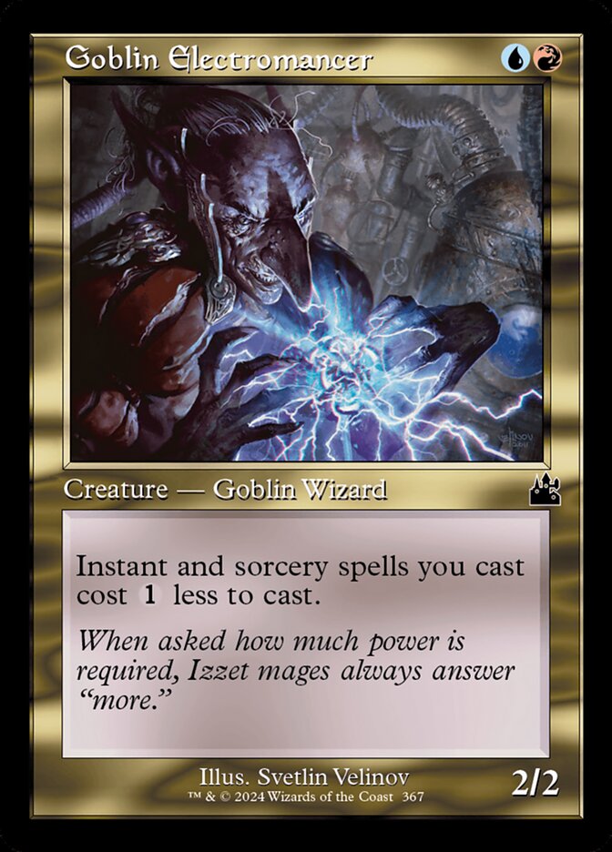 Goblin Electromancer 367 (Ravnica Remastered)  - Foil | Good Games Adelaide SA