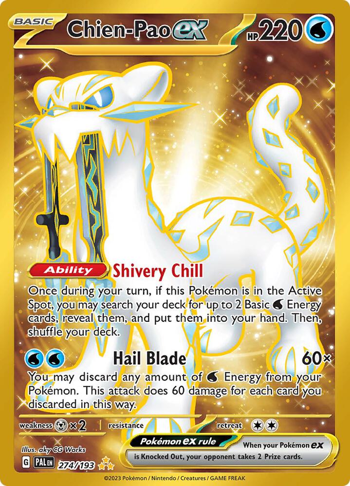 Chien-Pao ex 274/193 (SV02: Paldea Evolved)  - Holofoil | Good Games Adelaide SA