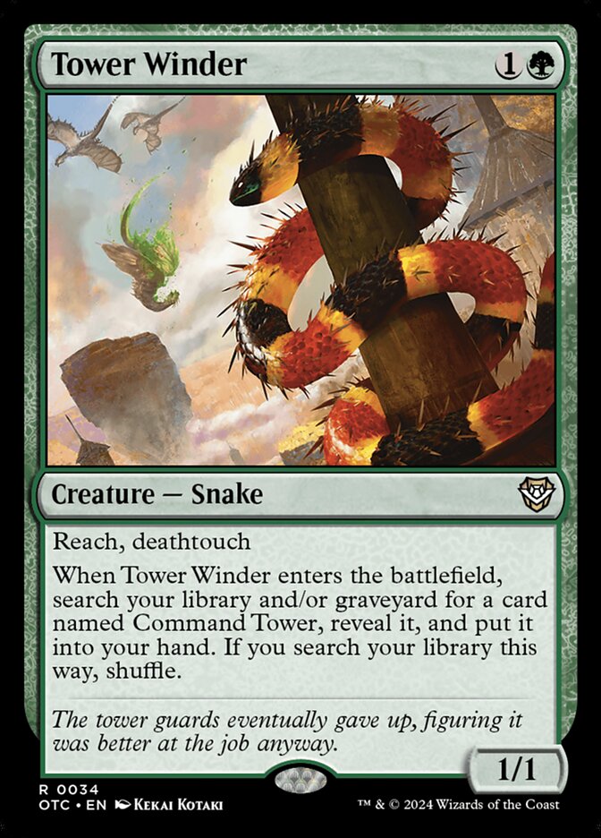 Tower Winder 34 (Commander: Outlaws of Thunder Junction)  | Good Games Adelaide SA