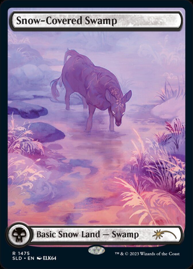 Snow-Covered Swamp 1475 (Secret Lair Drop Series)  | Good Games Adelaide SA