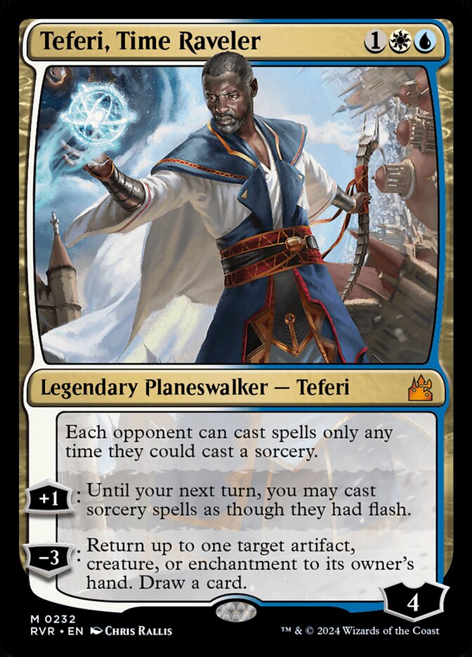 Teferi Time Raveler 232 (Ravnica Remastered)  | Good Games Adelaide SA