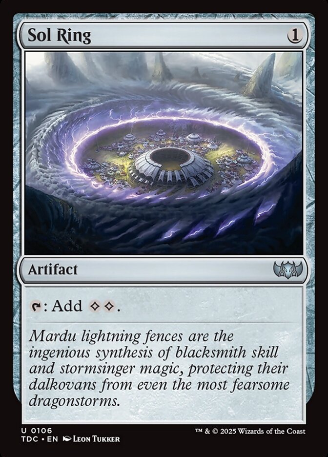 Sol Ring 106 (Commander: Tarkir: Dragonstorm)  | Good Games Adelaide SA