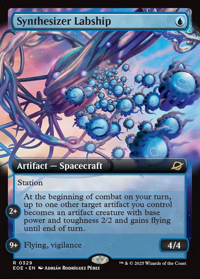 Synthesizer Labship 329/276 (Edge of Eternities)  - Extended Art | Good Games Adelaide SA