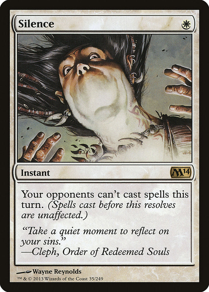 Silence 35 (Magic 2014 (M14))  - Foil | Good Games Adelaide SA
