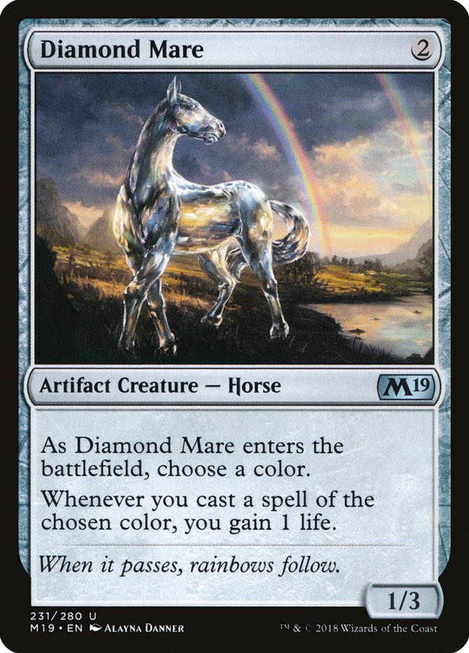 Diamond Mare 231 (Core Set 2019)  - Foil | Good Games Adelaide SA