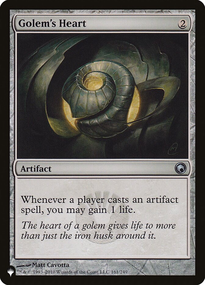 Golem's Heart 161/249 (The List Reprints)  | Good Games Adelaide SA