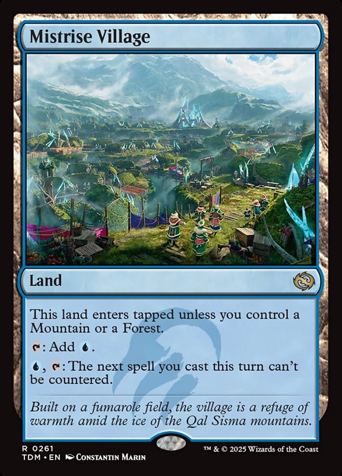Mistrise Village 261 (Tarkir: Dragonstorm)  - Foil | Good Games Adelaide SA