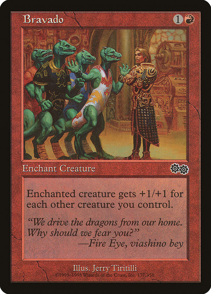 Bravado 177 (Urza's Saga)  | Good Games Adelaide SA