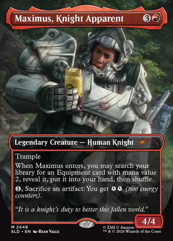 Maximus, Knight Apparent 2449 (Secret Lair Drop Series)  | Good Games Adelaide SA