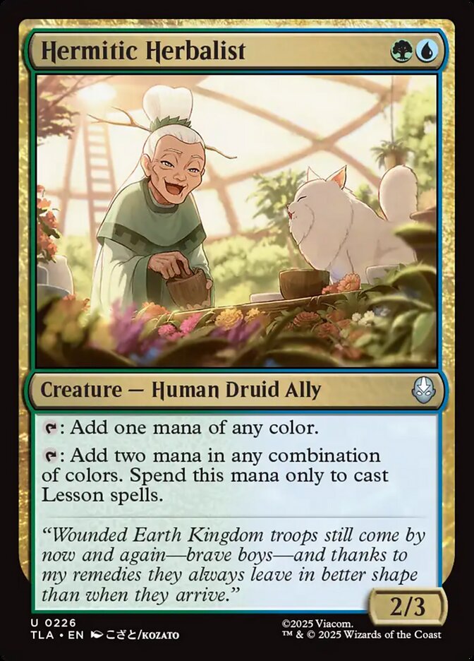 Hermitic Herbalist 226 (Avatar: The Last Airbender)  | Good Games Adelaide SA