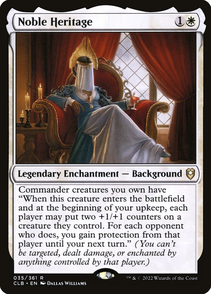 Noble Heritage 35 (Commander Legends: Battle for Baldur's Gate)  - Foil | Good Games Adelaide SA