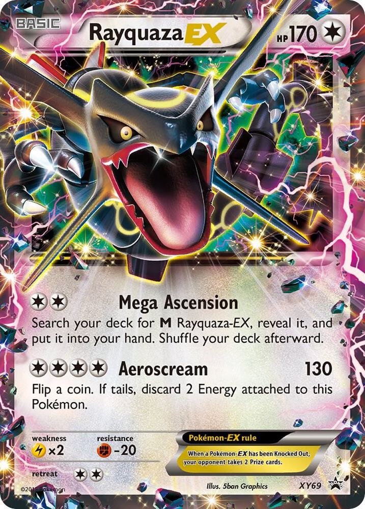 Rayquaza EX Shiny XY69 (XY Promos)  - Holofoil | Good Games Adelaide SA