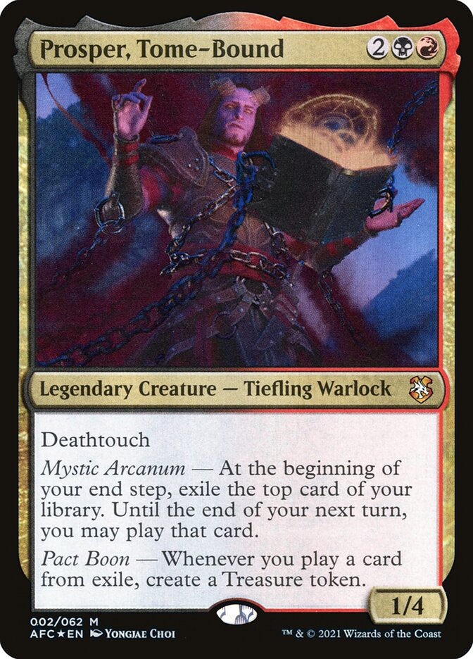Prosper, Tome-Bound 2 (Commander: Adventures in the Forgotten Realms)  - Foil | Good Games Adelaide SA