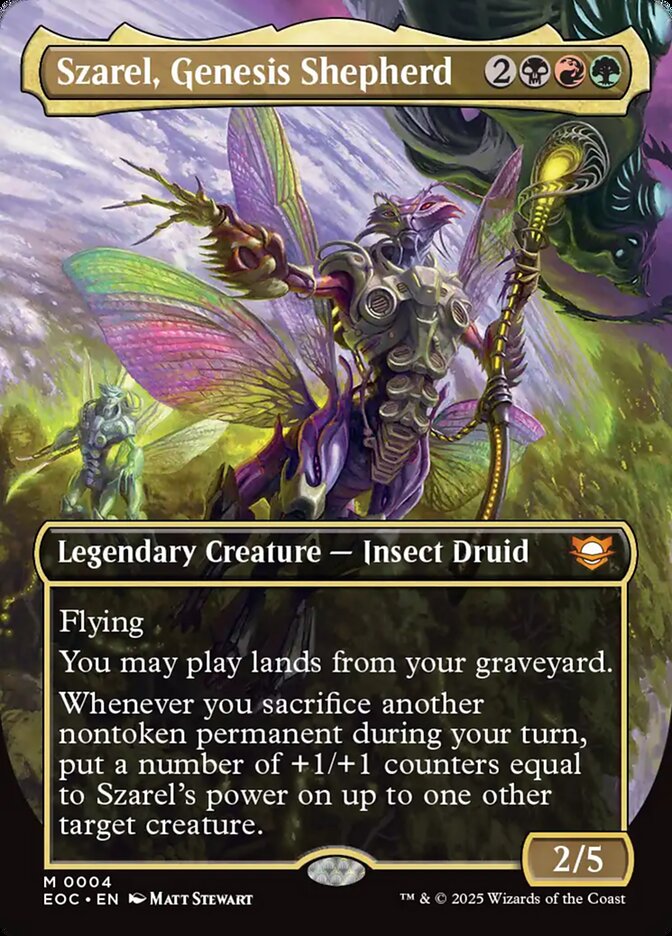 Szarel, Genesis Shepherd 4 (Commander: Edge of Eternities)  - Foil | Good Games Adelaide SA