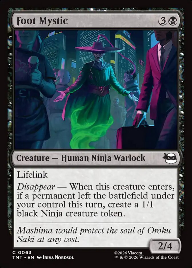 Foot Mystic 63 (Teenage Mutant Ninja Turtles)  | Good Games Adelaide SA