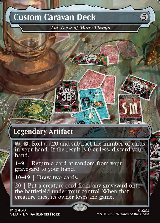 The Deck of Many Things 2460 (Secret Lair Drop Series)  - Foil | Good Games Adelaide SA