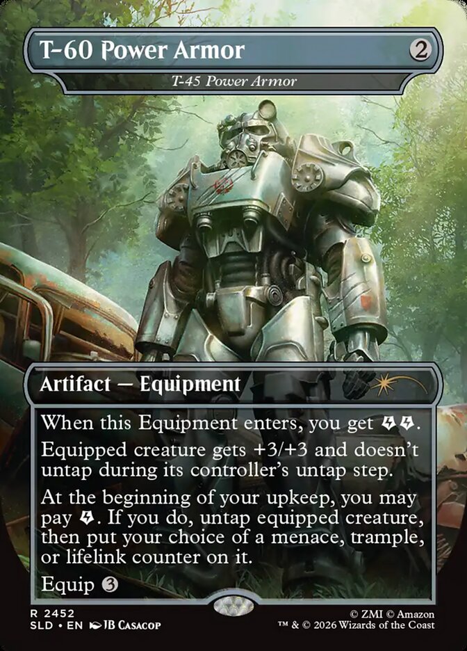 T-45 Power Armor 2452 (Secret Lair Drop Series)  | Good Games Adelaide SA