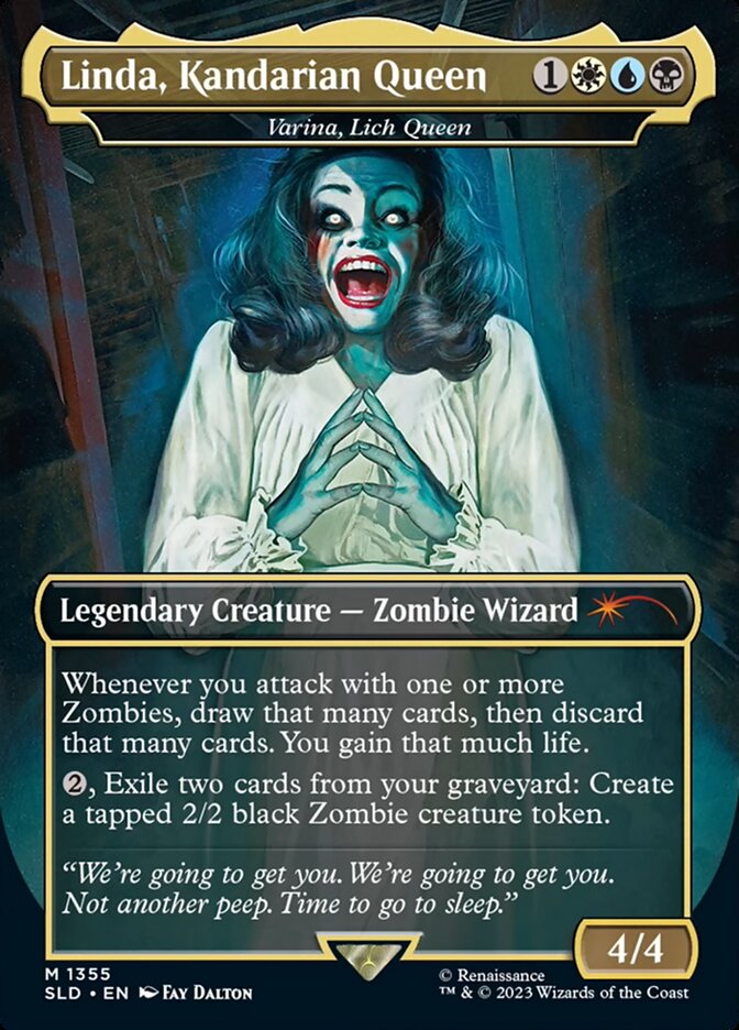 Varina, Lich Queen 1355 (Secret Lair Drop Series)  - Foil | Good Games Adelaide SA