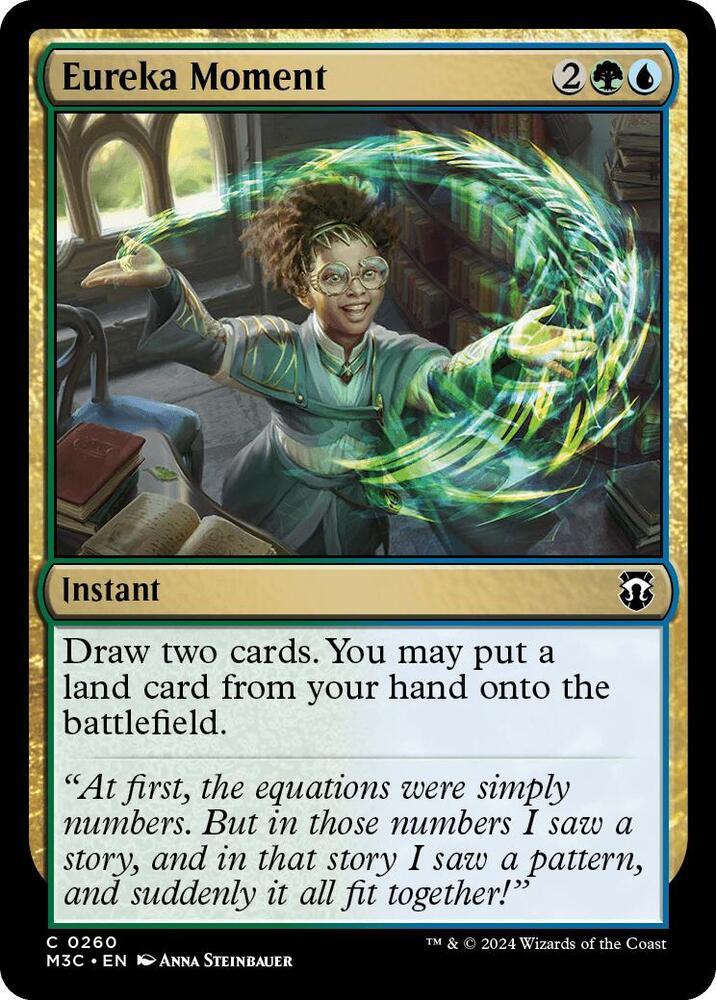 Eureka Moment 260 (Commander: Modern Horizons 3)  - Foil | Good Games Adelaide SA