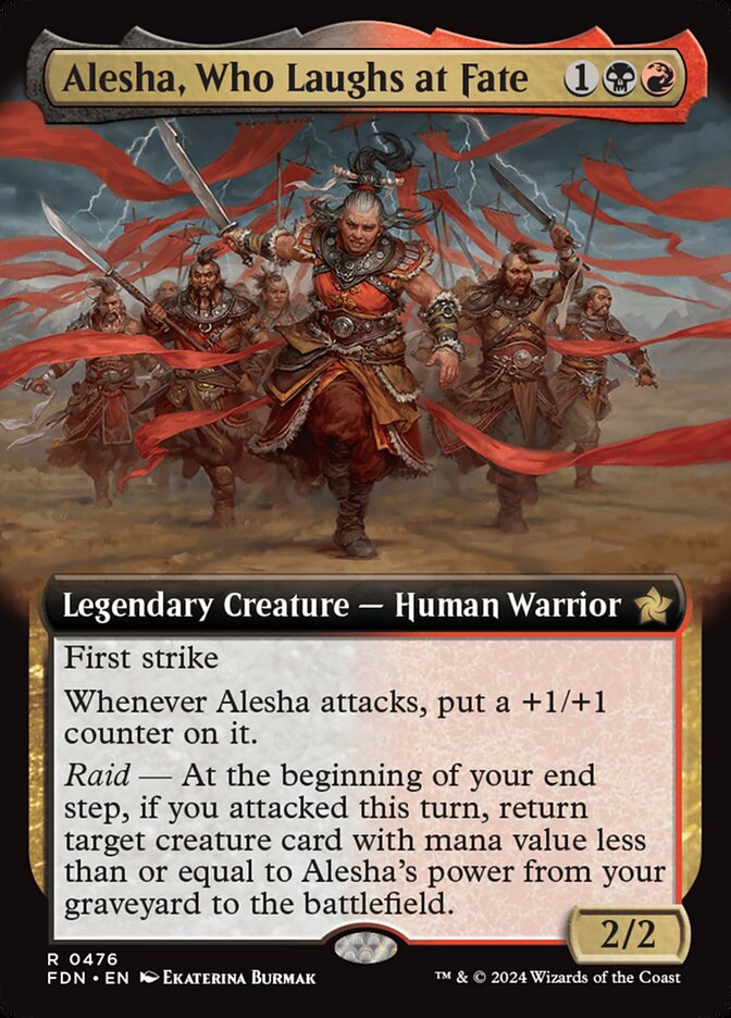 Alesha, Who Laughs at Fate 476 (Foundations)  | Good Games Adelaide SA