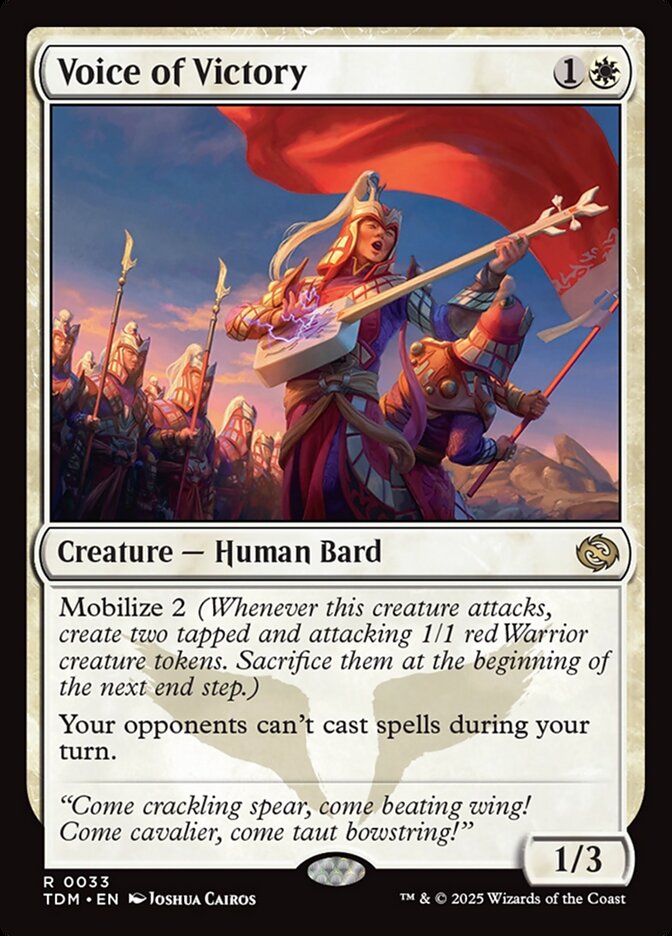 Voice of Victory 33 (Tarkir: Dragonstorm)  | Good Games Adelaide SA