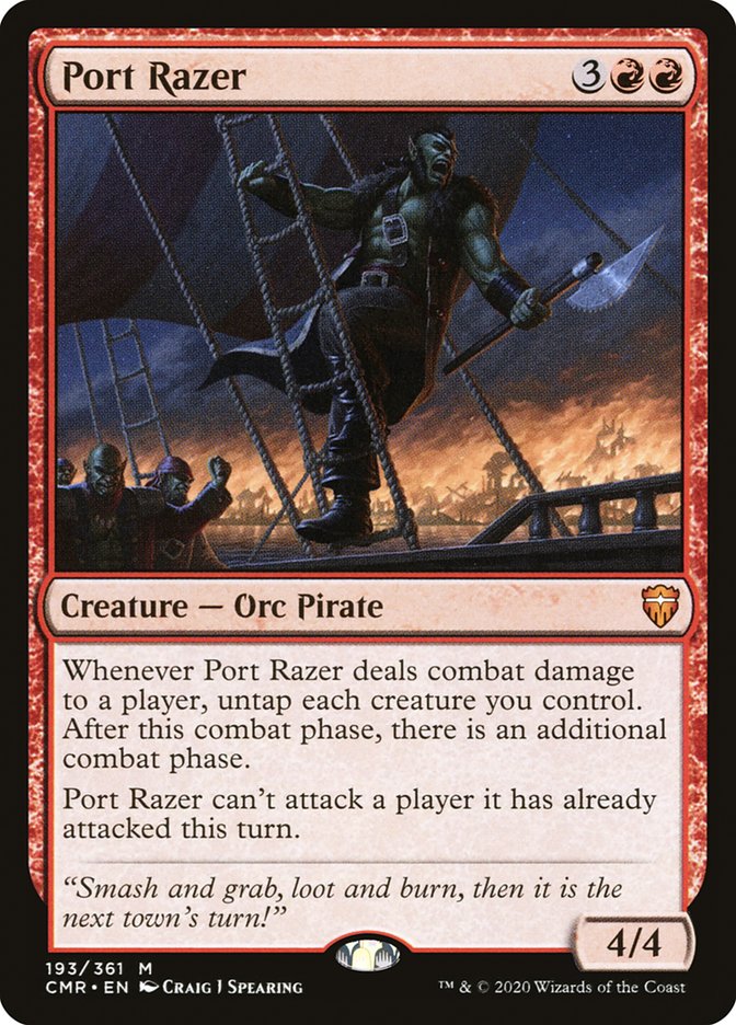 Port Razer 193 (Commander Legends)  | Good Games Adelaide SA