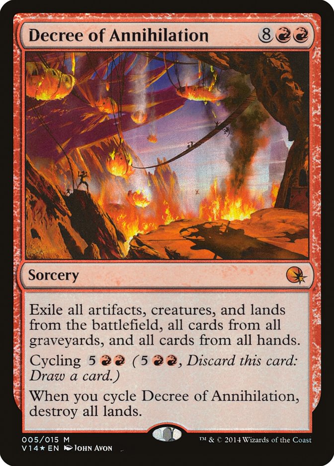 Decree of Annihilation 5 (From the Vault: Annihilation)  - Foil | Good Games Adelaide SA
