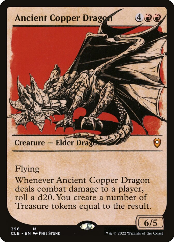 Ancient Copper Dragon 396 (Commander Legends: Battle for Baldur's Gate)  | Good Games Adelaide SA
