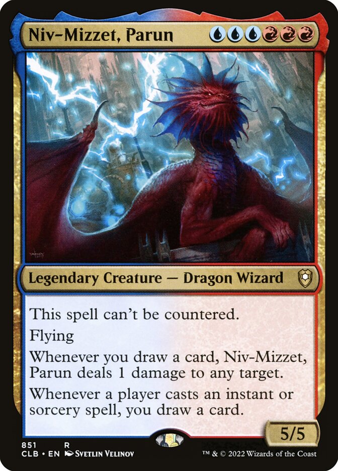 Niv-Mizzet, Parun 851 (Commander Legends: Battle for Baldur's Gate)  | Good Games Adelaide SA