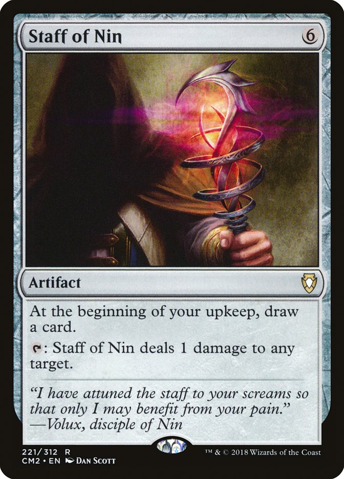 Staff of Nin 221 (Commander Anthology Volume II)  | Good Games Adelaide SA