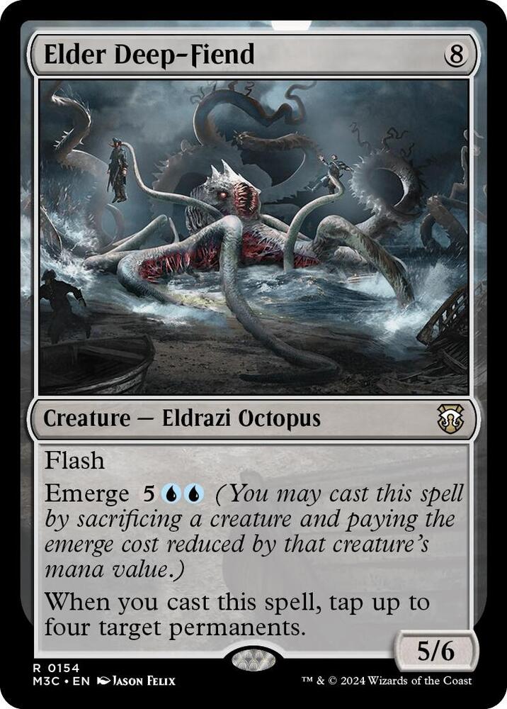 Elder Deep-Fiend 154/411 (Commander: Modern Horizons 3)  - Ripple Foil | Good Games Adelaide SA