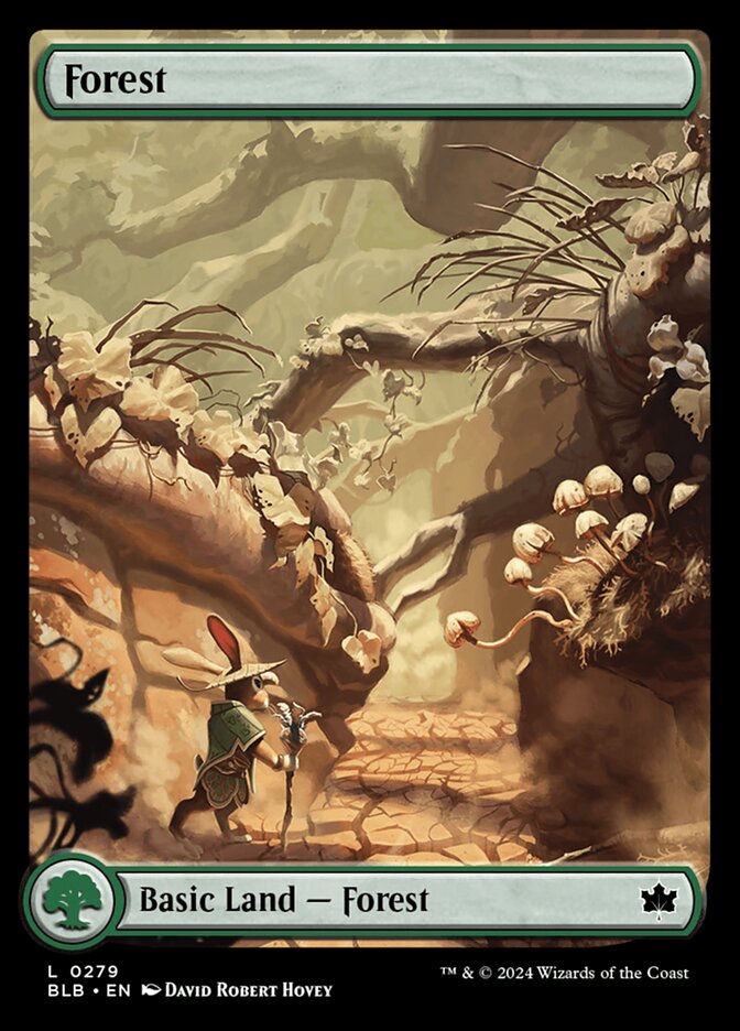 Forest 279 (Bloomburrow)  - Foil | Good Games Adelaide SA