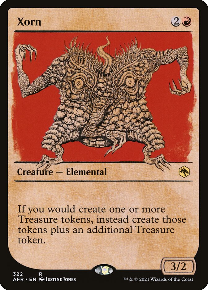 Xorn Showcase 322 (Adventures in the Forgotten Realms)  - Foil | Good Games Adelaide SA