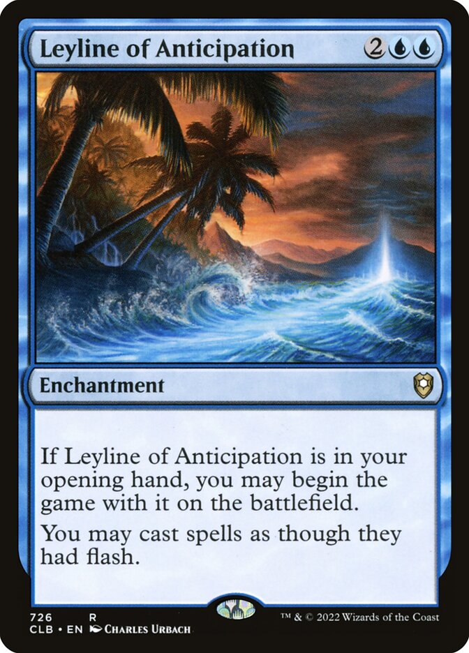 Leyline of Anticipation 726 (Commander Legends: Battle for Baldur's Gate)  | Good Games Adelaide SA