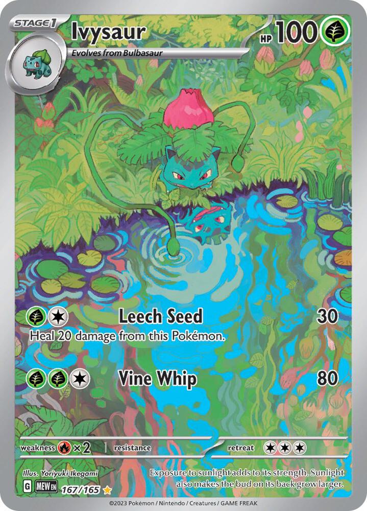 Ivysaur 167/165 (SV: Scarlet & Violet 151)  - Holofoil | Good Games Adelaide SA